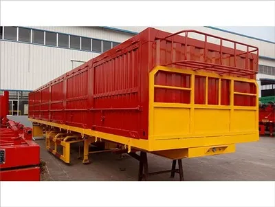 Напівпричіп бортовий самоскид